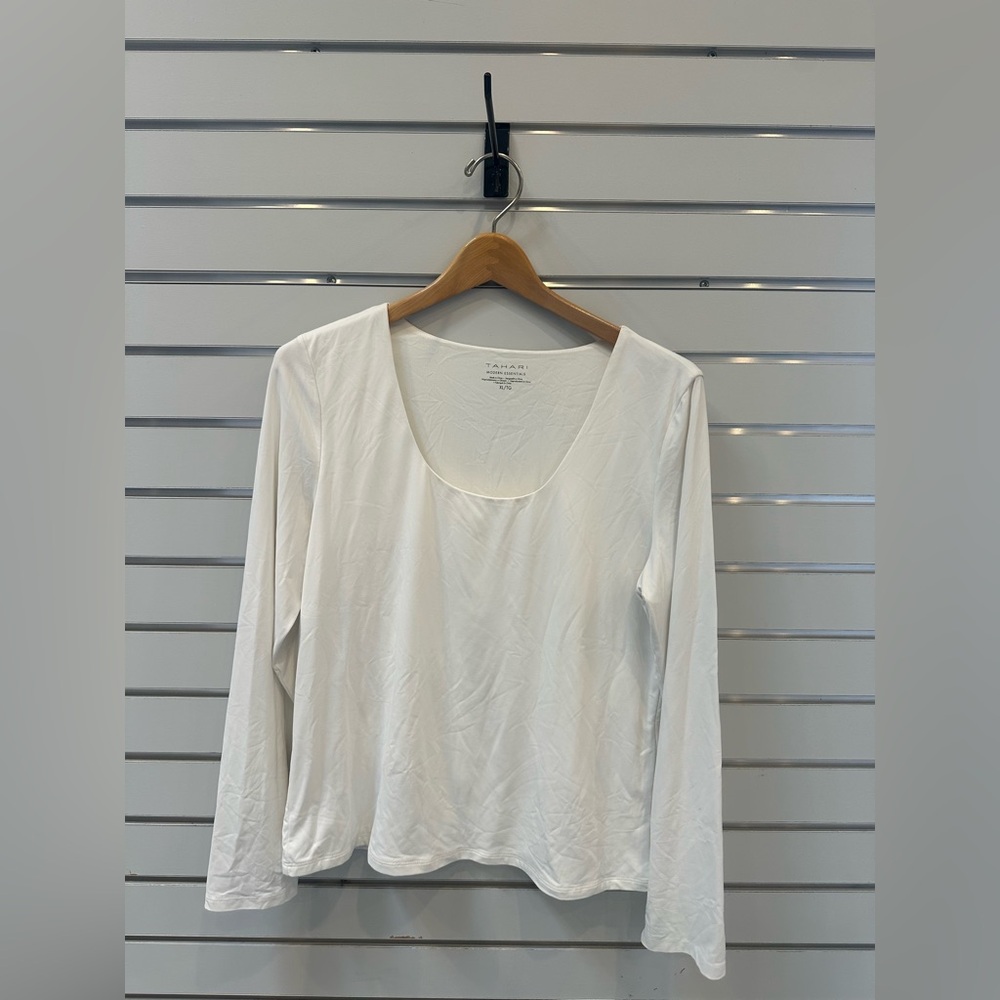 White Long Sleeve Women's Top